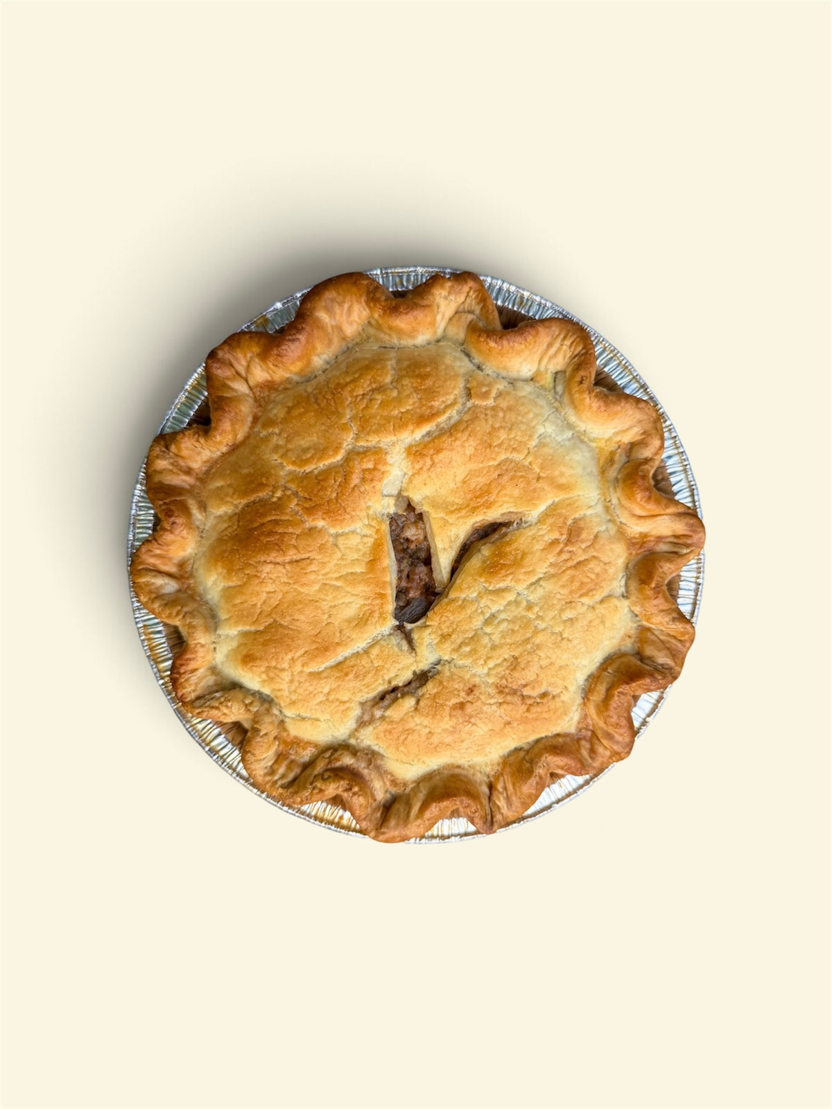 6" French Lentil Pot Pie (Vegetarian)