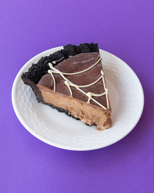 Chocolate Peanut Butter Icebox Pie