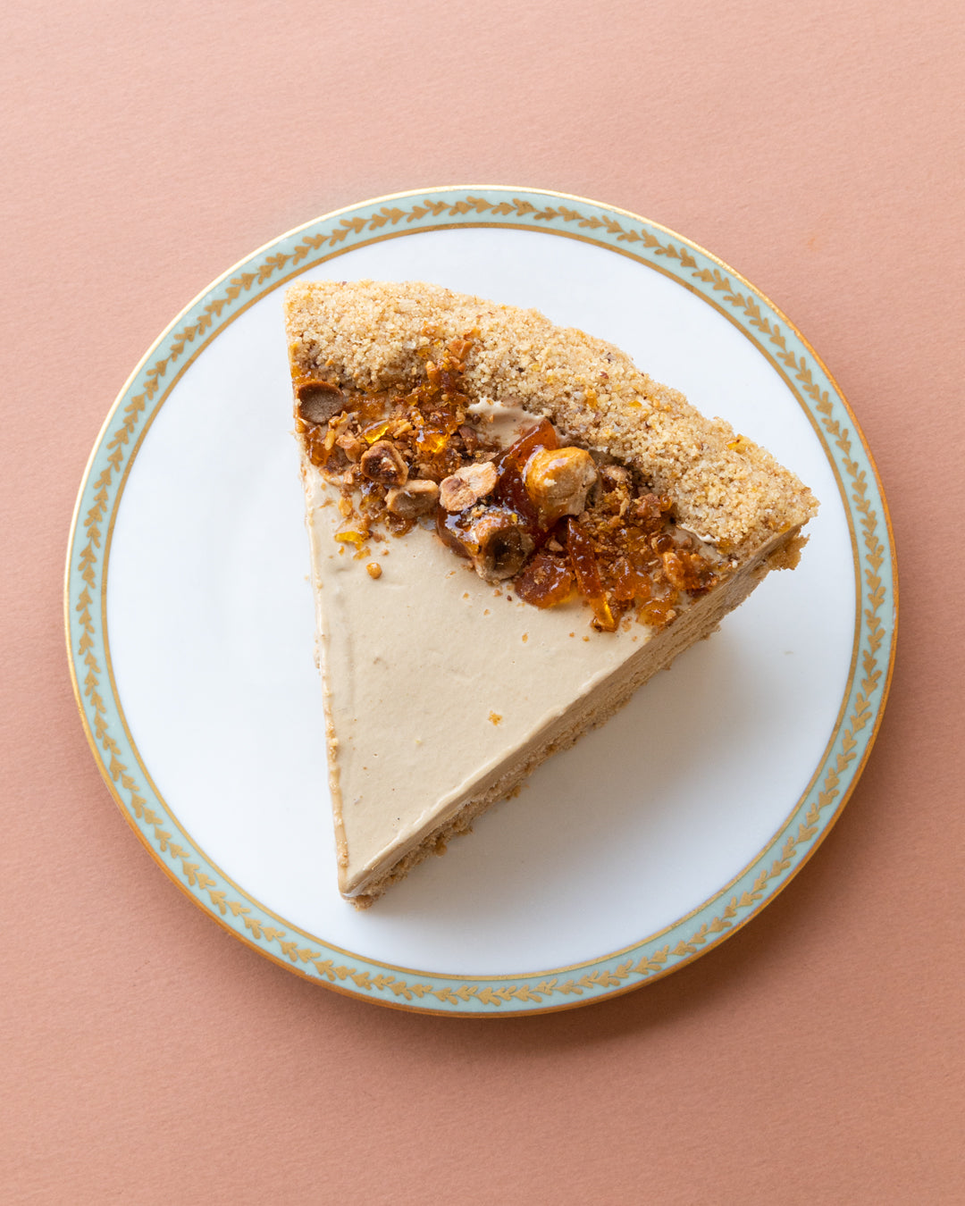 Coffee Hazelnut Icebox Pie