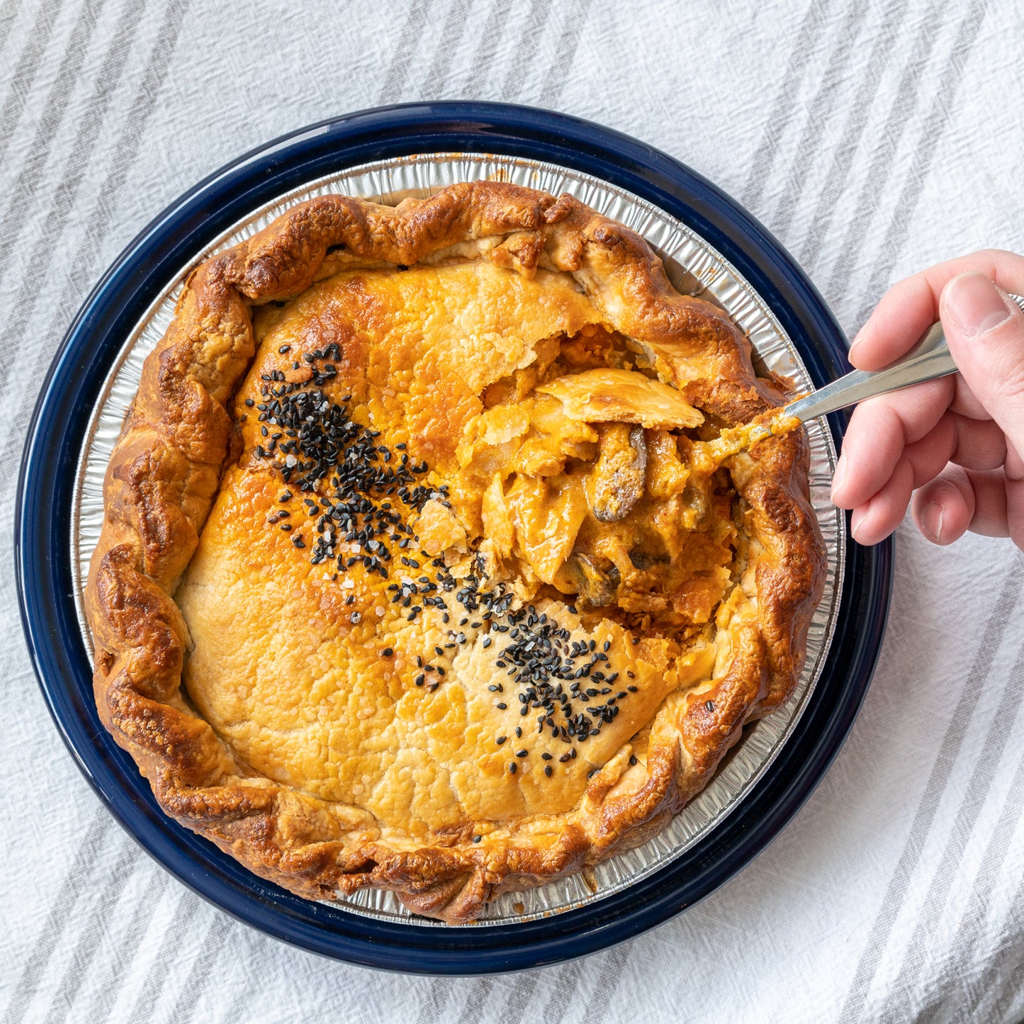 9" Thai Chicken Curry Pot Pie