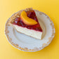 Peach Melba Icebox Pie