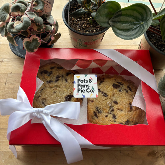 Shortbread Chocolate Chip Cookies (Half dozen)