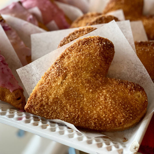 Cherry Heart Hand Pies (Half Dozen)