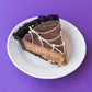 Chocolate Peanut Butter Icebox Pie