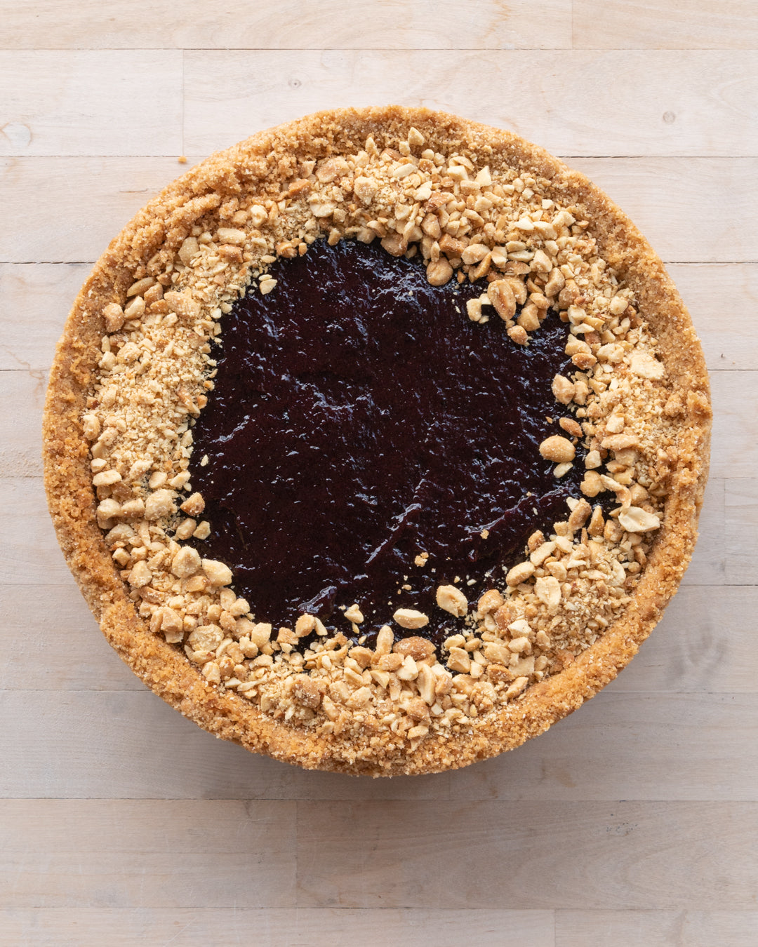 Peanut Butter & Jelly Pie