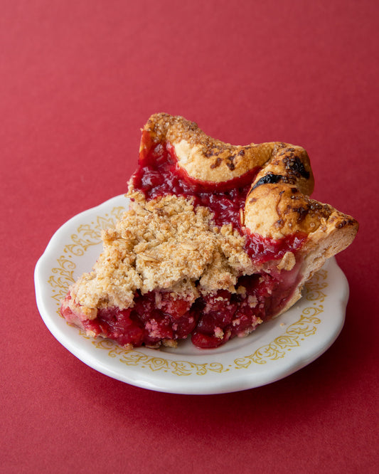 Cherry Crumble Pie