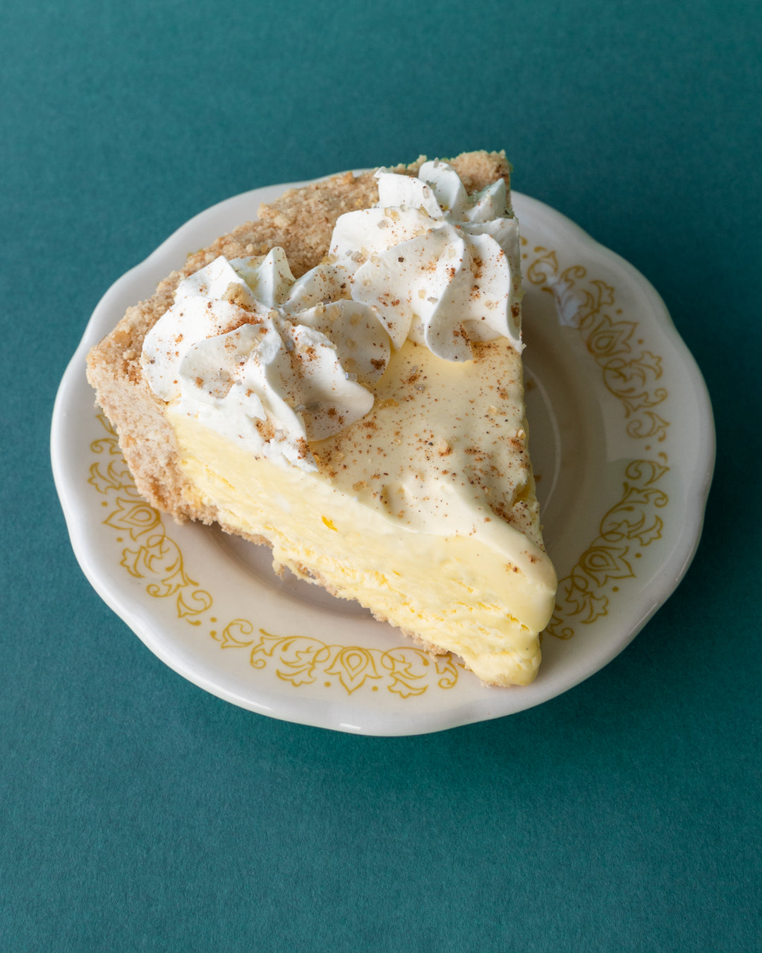 Eggnog Icebox Pie