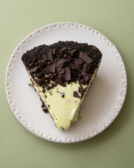 Grasshopper Icebox Pie